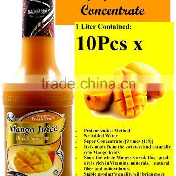 Mango Juice Drink Concentrate