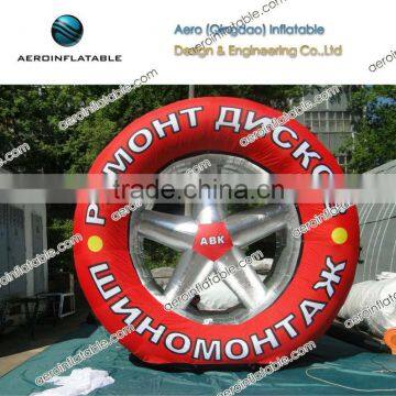 Inflatable tyre for tire repair