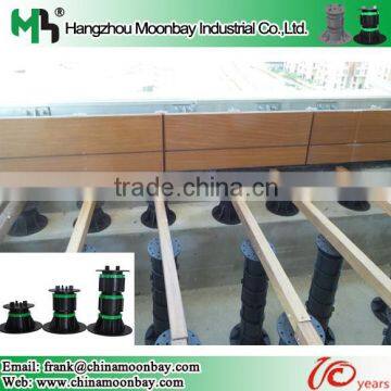 adjustable pedestal for decking boards joist