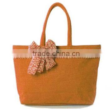 Canvas Rope Handle Beach Bag photo-5