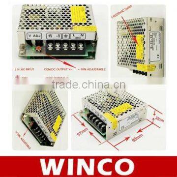 15W Single Output Switching Power Supply S-15 Series