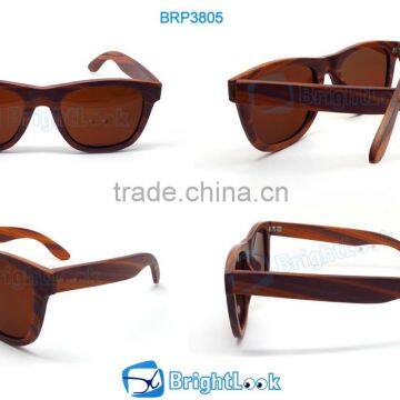 2016 Fashion sunglasses wood sunglasses ,fashion bamboo sunglasses red wood sunglasses with polarized lens
