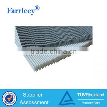 Oil & water resistant coating air filter media exporter