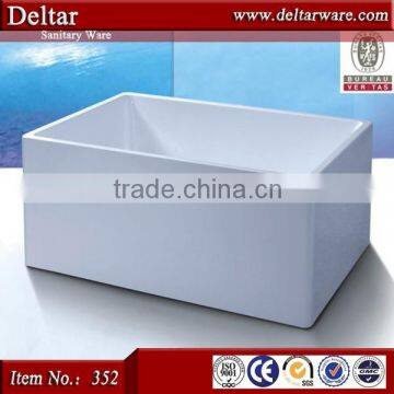 modern design bathtub, three flange bathtub , freestanding without massage tub