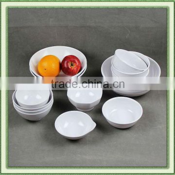 ceramic white melamine bowl