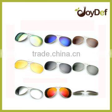 The most popular sunglasses with colorful lens luxury mirror lens