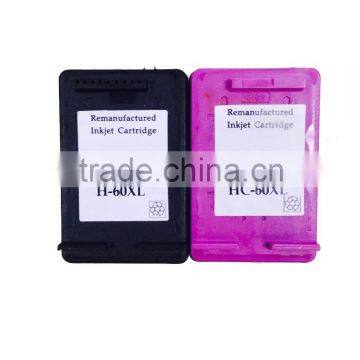 Refilled ink Cartridge for HPC60XL CC641WN with CE Certifiecate