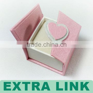 Wholesale Classic Black And Red Paper Jewellery Boxs , Jewellery Packaging Ring Box Trade Assurance Supplier