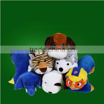 Professional Factory Wholesale High Grade Funny Animal Head Shaped Cartoon Latex Pillow