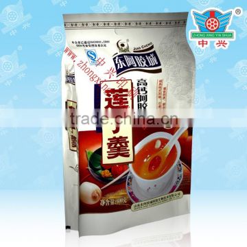 Breakfast packaging bag for quick cooking oat flake or sesame paste bag