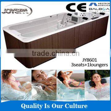 Acrylic outdoorspa hot tub /freestanding swimming pool spa swimming pool equipment