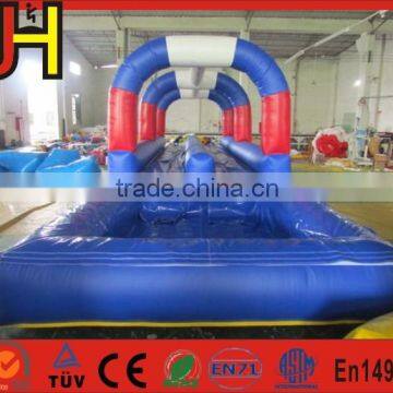 Slide Type and Plato PVC Tarpaulin Factory Price Inflatable Slip N Slide With Pool