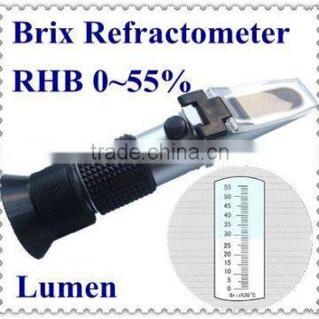 Hot Sale! Portable Brix Refractometer RHB-55 ATC