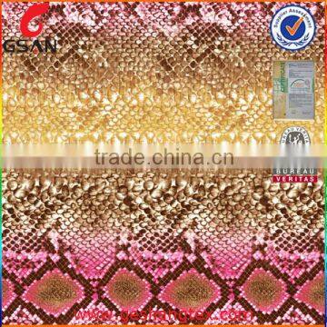 100 Polyester Tricot Fabric Spandex Digital Printed Swimwear Bikini Fabric photo-3