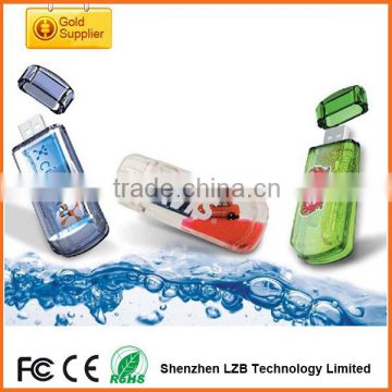 OEM custom made promotional gift Liquid USB Flash drive, Gift USB Flash drive, Aqua USB Flash drive