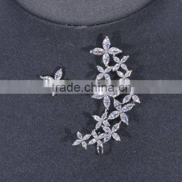 925 Thailand Silver Earring Earring Hooks Triangle Shaped Earrings