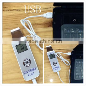 Ultrasonic face scrubber LCD liquid crystal display lw-008