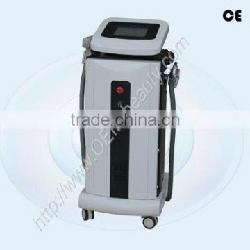 Stationary CE approved Elight (IPL+RF) beauty equipment for beauty salon