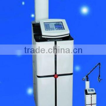 1-50J/cm2 Skin Tightening 2011 Stationary RF Fractional CO2 Medical Salon Laser For Wrinkle Spot Scar Pigment Removal Equipment 100um-2000um