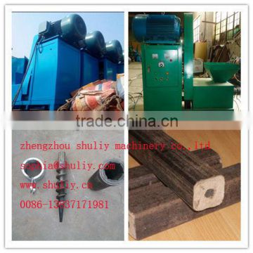 Wood briquette extruder machine Wood chips briquette press machine and Wood shaving briquette making machine