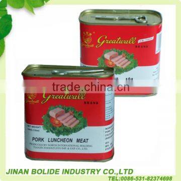 340g Canned Pork Luncheon Meat,Good taste 340g canned luncheon meat