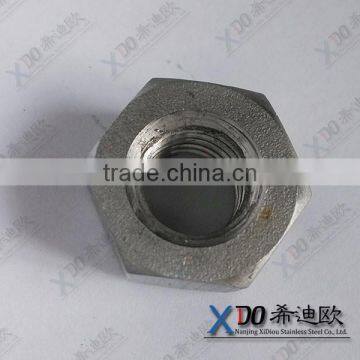 Inconel601 High Strength Hardware Fastener Din Standard Stainless Steel Hexagon Nut Din 934