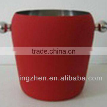 1.0L Stainless Steel Wine Ice Bucket With Handle photo-4