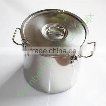 170Liter Corrosion Resistant Stainless Steel 304Material Milk Drum With Sealing Cover for Portable Milking Machine photo-4