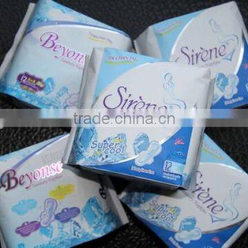 Beyongse Sirene High Absorbent Natural Cotton Beyonse Lady Sanitary Napkin photo-4