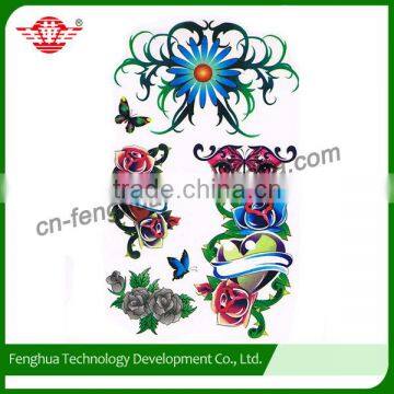 China Cheap Colorful Tattoo Face Stickers