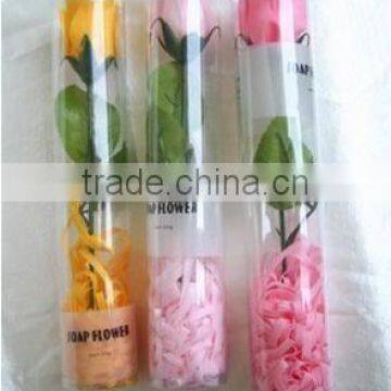 rose soap flower