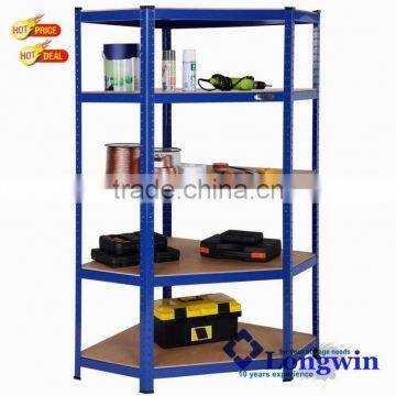 Angel iron Z beam corner storage furniture