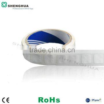 printable passive uhf Disposable Passive Rfid Label Roll for retail