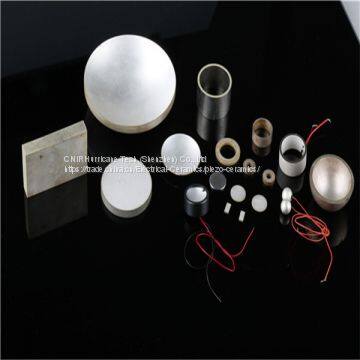 Piezoelectric Ceramic Cylinder Piezo Crystal Element