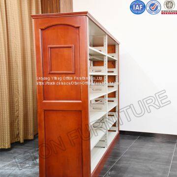 Стальной книговой шкаф для библиотеки photo-2