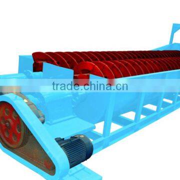 Double spiral stone/ sea sand washer/washing machine with capacity 10-100 T/H