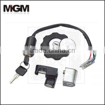 OEM High Quality Motorcycle Lock Sets , Motorcycle Fuel Tap Lock photo-4