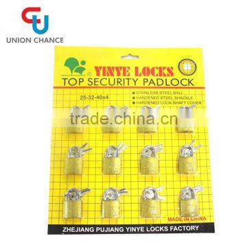 Wholesale different heavy type Brass padlock for door and gate