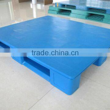 HDPE Or PP Rack Factory Euro Plastic Pallet Mesh Three Skids in Warehouse photo-3