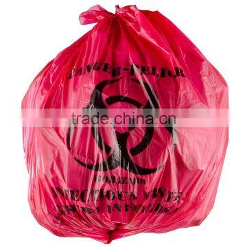 7 Gallon Red Isolation Infectious Waste Bag/biohazard Bag photo-2