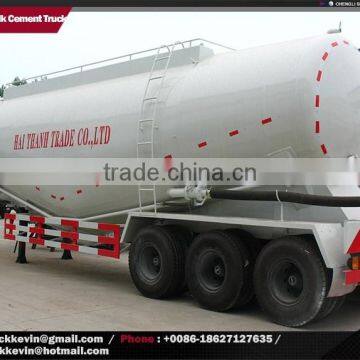 60 Tons Dry Powder Bulk Concrete Carrier Trailer photo-3