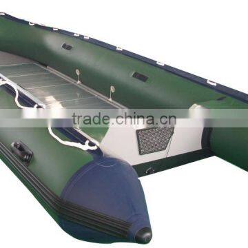 PVC Material Hull Durable Inflatable Fishing Boat for Sale! photo-6