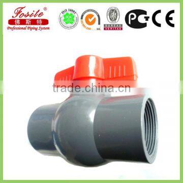 best price plastic pvc/upvc/ cpvc ball valve