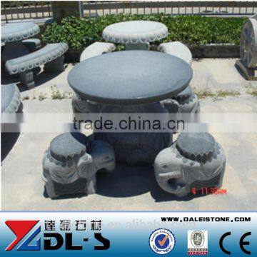 2014 Creative garden stone tables and benches