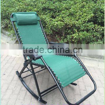 Back Rest with Feet Rest Rattan Lounge Chair