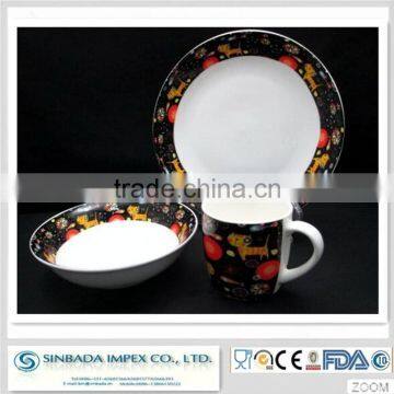 Ceramic Type Janpanses Lovely Fine Children Dinner Set photo-3