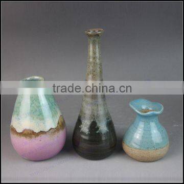 North America series home decoration mini stoneware vase