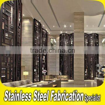 Custom Made Folding Sreen Room Divider for Hotel Decoration photo-2