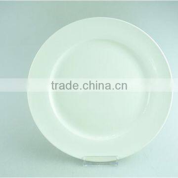 Wholesale White Ceramic Round Dinner Plate for Daily Use photo-2