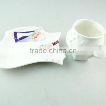 Stock Wholesale Porcelain Coffee Tea Set Tableware Cup and Saucer photo-2